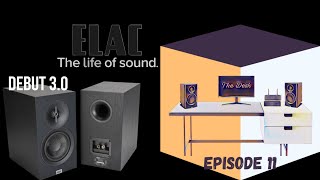 Are the New ELAC Debut 30 Speakers a Bargain or a Bust  The Desk E11 [upl. by Alhan]