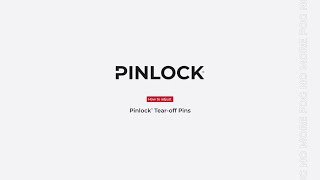 How to adjust the Pinlock® Tearoff Pins [upl. by Collar]