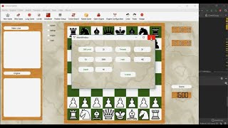 Chess Game Python and QtDesigner [upl. by Ahseer]