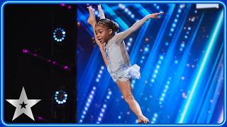 An IMMACULATE performance from 7yearold Skylar Blu  Unforgettable Audition  Britains Got Talent [upl. by Norvin485]