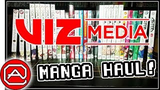 VIZ Media Manga Haul  Barnes amp Noble Manga Mania [upl. by Zweig]