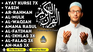 The heart touching voice of Ayat Kursi 7xSurah YasinAr RahmanWaqiahAl MulkKahfiIkhlasFalaq [upl. by Nicolas]