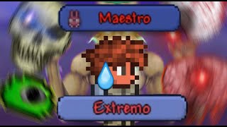 Terraria En Su MAXIMA DIFICULTAD es un juego imposible💀 [upl. by Suryc]