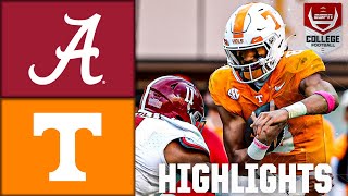 Alabama Crimson Tide vs Tennessee Volunteers  Full Game Highlights  ESPN College Football [upl. by Enirol]