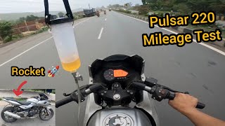 Pulsar 220 Mileage Test After 11 Years 😱 Ye Umeed Nahi Thi 😍 [upl. by Firahs587]