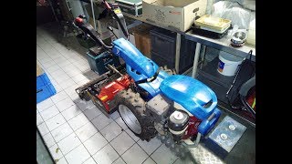 Motoculteur BCS 738  Herse rotative R2 Rinaldi [upl. by Etoile]