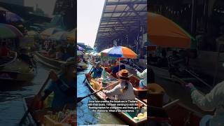 Damnoen Saduak Floating Market  Thailand 🇹🇭 [upl. by Seyah119]