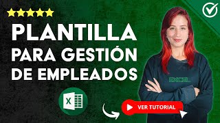 Plantilla en Excel para la GESTIÓN DE EMPLEADOS 📊 Horas Trabajadas Horas Extras y Vacaciones 💼 [upl. by Ozan134]