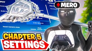 Mero Shows BEST CHAPTER 5 CONTROLLER SETTINGS 🎮 [upl. by Yelmene]