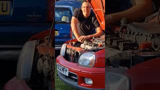 K11 Micra  Been In A Garage For 10 years  Until NOW car shorts automobile nissan mechanic [upl. by Ahsinat]