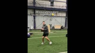 NO LOOK PASSES GO CRAZY football footballshorts youtubeshorts collegefootball [upl. by Etselec]