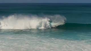 Wave of the Day Jamie O’Brien  Mike Stewart 2nd reef Pipeline [upl. by Yeslek]