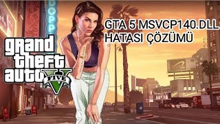 GTA 5 MSVCP140DLL Hatası Çözümü [upl. by Sparhawk]