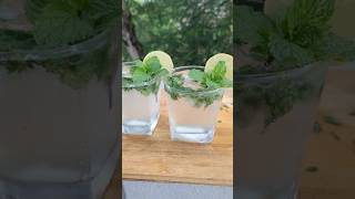 Mint Mojito ASMR sprite drink juice food [upl. by Nishi175]