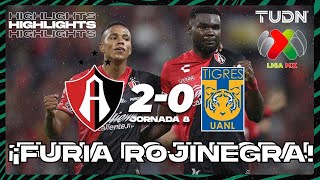 HIGHLIGHTS  Atlas 20 Tigres  AP2023J8  Liga Mx  TUDN [upl. by Garibald]