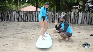 Surf Lessons in Tamarindo Costa Rica—Catch Waves in Paradise [upl. by Terra]