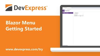 Blazor Menu Get Started [upl. by Rhonda]