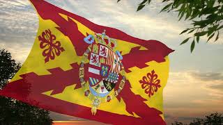 Pirates of Caribbean IV  Spanish Theme with Fanmade Flag of Kingdom of Spain [upl. by Noorah]