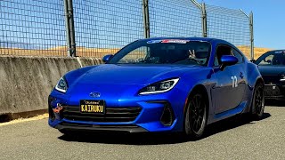 86 Challenge Round 8 Thunderhill West Reverse  12853  2022 Subaru BRZ [upl. by Elamor48]