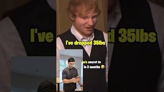 Ed Sheeran Dropped 35lbs by Replacing Beer with Vodka 🤯 [upl. by Burck]