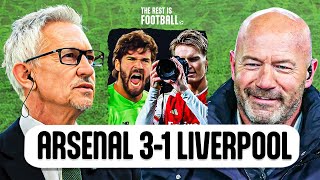 Arsenal vs Liverpool Clash Lineker Shearer and Richards React [upl. by Corie]