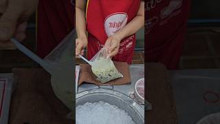 Amazing Drink  Soy Milk with Ice in Vientiane Night Market food [upl. by Nagey]