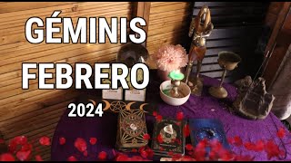 HORÓSCOPO GÉMINIS FEBRERO 2024 🔮ESTARAS OCUPADO [upl. by Alin]