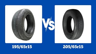 Tire Size 19565r15 vs 20565r15 [upl. by Eirehs371]