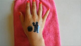 Sesame Street Cookie Monster Temporary Tattoo [upl. by Jacquenette]