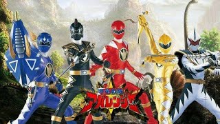 Opening Bakuryuu Sentai Abaranger  Song Theme Power Ranger Dino Thunder [upl. by Land]