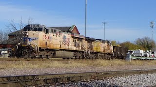 UP Fifth Street Work train Bare Table and more November 7 2024 [upl. by Etnaihc]