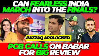 Razzaq Apologised  Can India MARCH into the FINALS PCB calls on Babar Azam for World Cup REVIEW [upl. by Sana]