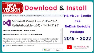 How to Download and Install Visual C Redistributable Packages in Windows 11 or 10 2023 Latest [upl. by Anbul]