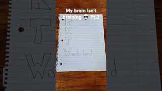 My brain isnt braining 💀 pt2 MOST VIEWED VIDEO [upl. by Nuavahs]