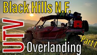 Part 1  Black Hills UTV Overlanding Camping II Polaris General 4 1000 Family UTV Camping [upl. by Anileba515]