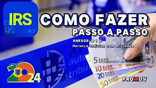 IRS 2024 Como preencher a declaração passo a passo  Como fazer o IRS 2024 [upl. by Pradeep]