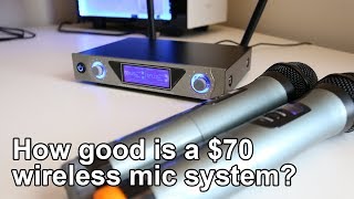 Archeer Wireless Microphone System Review [upl. by Ferri617]