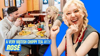 Rosé Goes For a Very British Chippy Tea  APT BLACKPINK and solo career secrets  Capital [upl. by Rurik]