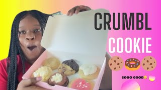 CRUMBL COOKIE REVIEW June 38😱🤯 PINK DONUT BROOKIE amp MORE [upl. by Nonnelg481]