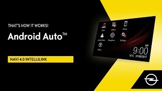 Navi 40 IntelliLink  Android Auto™  Thats How It Works [upl. by Krahling181]