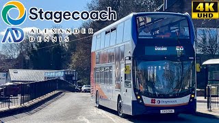 Stagecoach East Scotland 59 Dundee to Blairgowrie via Lochee amp Coupar Angus ADL Enviro400MMC [upl. by Neyut]