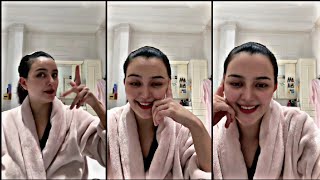 Juliana Evans  Nightime Skincare Routine Sambil BorakBorak [upl. by Cruce]