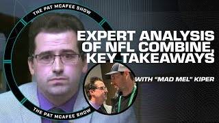 MAD MEL Kiper reacts to 2024 NFL Combine  The Pat McAfee Show [upl. by Anev]