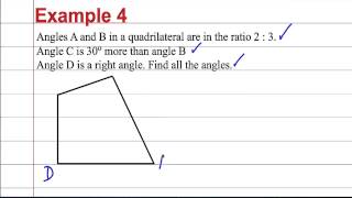 GCSE Maths Revision  Solving linear equations 3 from geometry questions [upl. by Tterej]