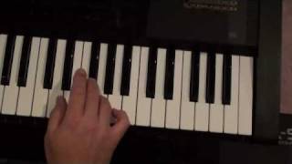 B52s Rock Lobster Keyboard Lesson Just Organ [upl. by Valida]