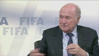 Sepp Blatter pays tribute to Eusebio [upl. by Irrok676]