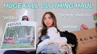 BUYING MY DREAM CLOSET HAULhuge try on haul [upl. by Esialb]