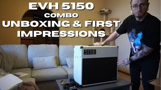 EVH 5150 112 ICONIC  Unboxing and First Impressions [upl. by Ynafit]