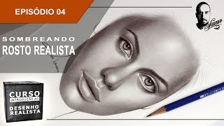 Curso de Introdução ao Desenho Realista  Ep04  Sombreando um rosto  Charles Laveso [upl. by Theona779]