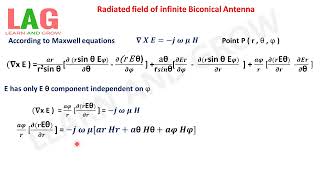 Radiated field of infinite Biconical Antenna Hindi  Antenna [upl. by Shem900]